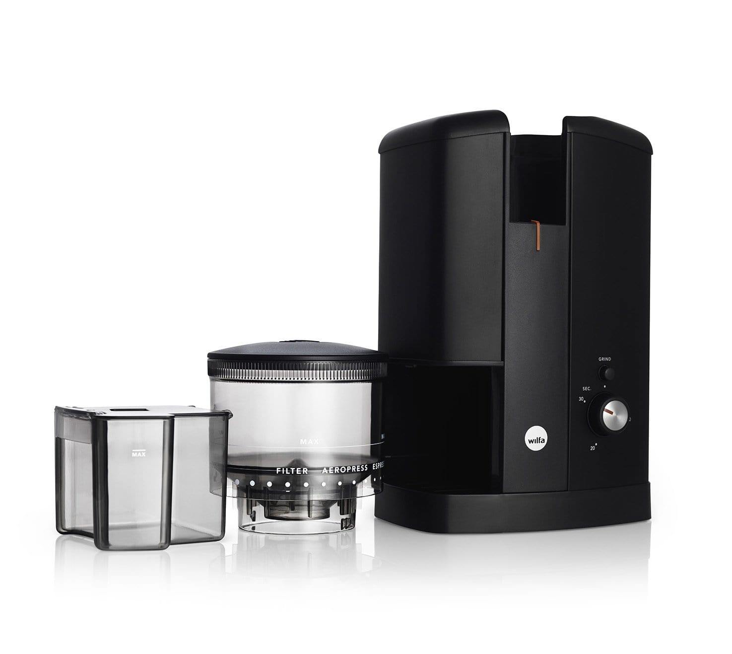 Wilfa Svart Aroma Precision Coffee Grinder (Black) - Hackney Rascal Coffee
