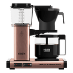 rose gold, copper moccamaster kbg select coffee machine