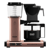 rose gold, copper moccamaster kbg select coffee machine