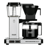 matte silver moccamaster kbg select coffee machine