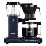 navy, midnight blue moccamaster kbg select coffee machine