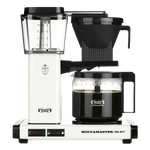 white, off-white moccamaster kbg select coffee machine