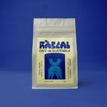 coffee bag with guatemalan label