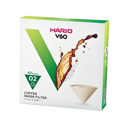 Hario V60 Filters Size 02 - Brown (40 pack)