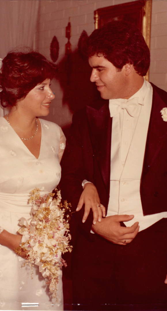 Alex's parents in El Salvador, 1979