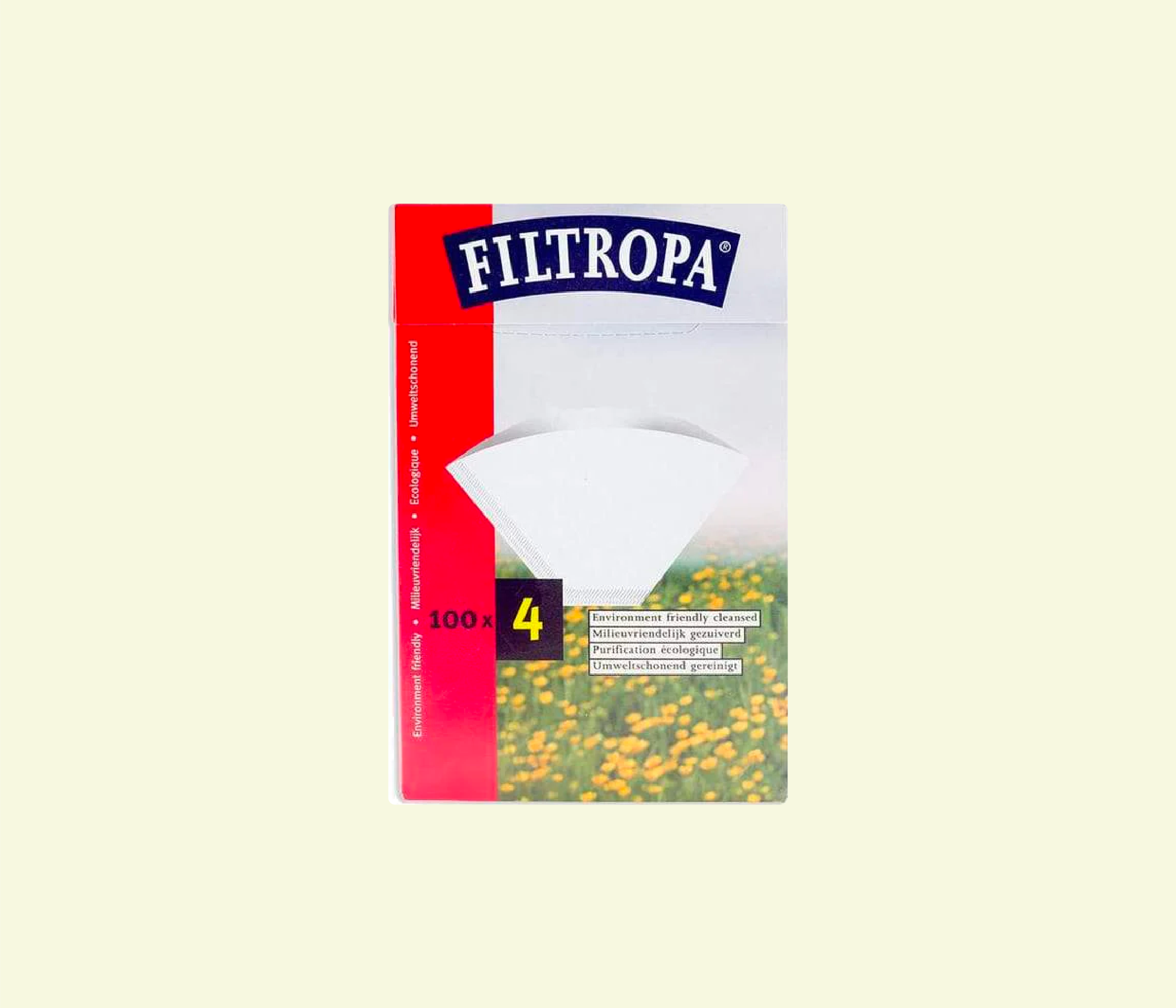Filtropa Coffee Filters Size 4 - 100 Pack - Rascal Coffee