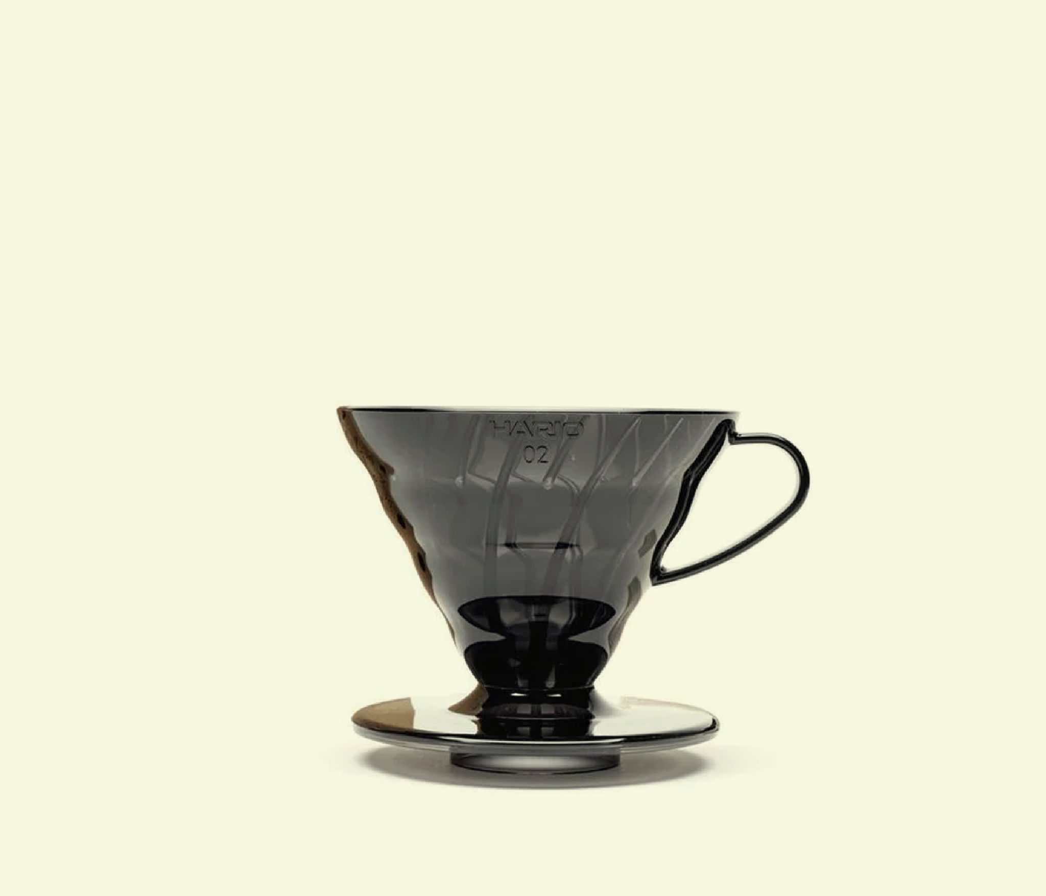 Hario V60 Coffee Dripper Set Transparent Black Size 02 - Rascal Coffee