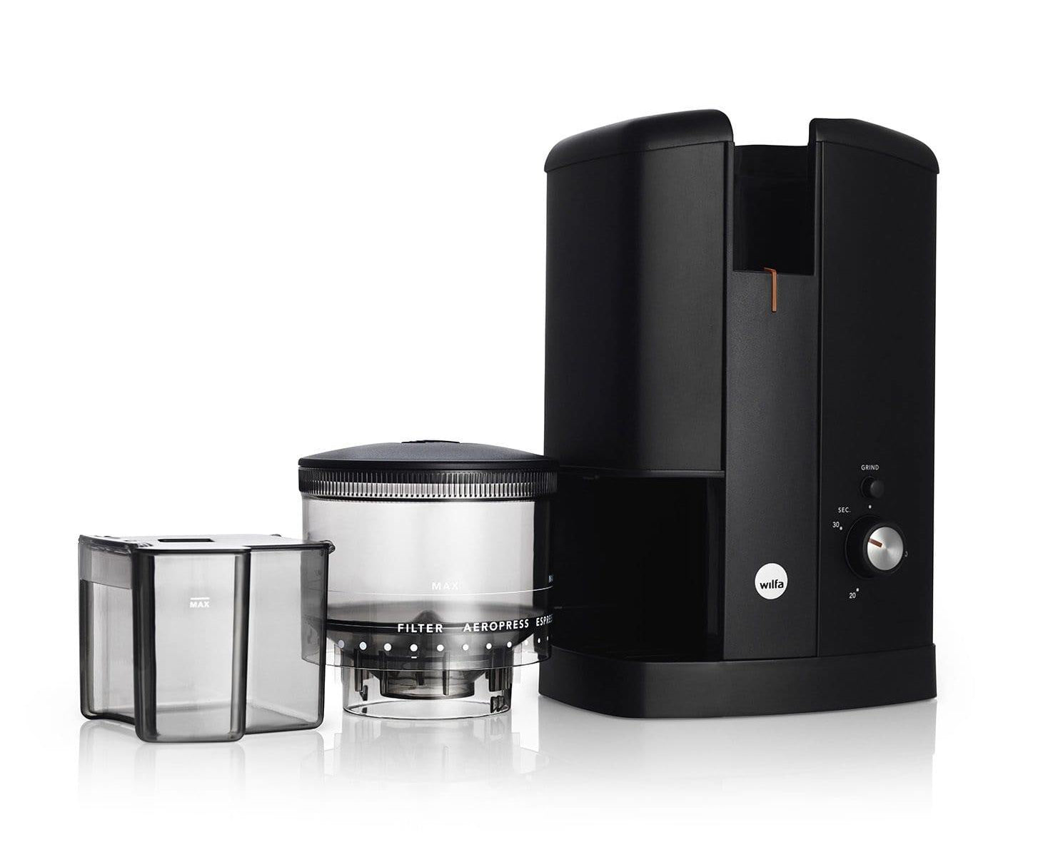 Wilfa Svart Aroma Precision Coffee Grinder (Black) - Hackney Rascal Coffee
