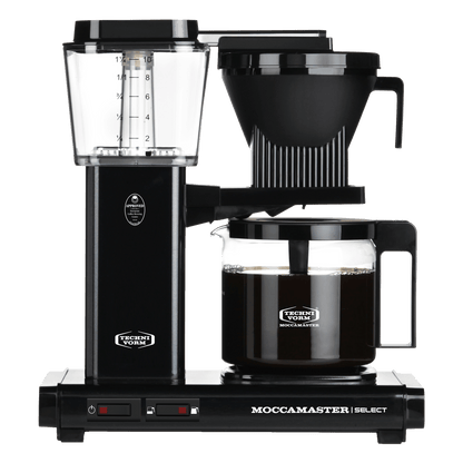 black moccamaster kbg select coffee machine